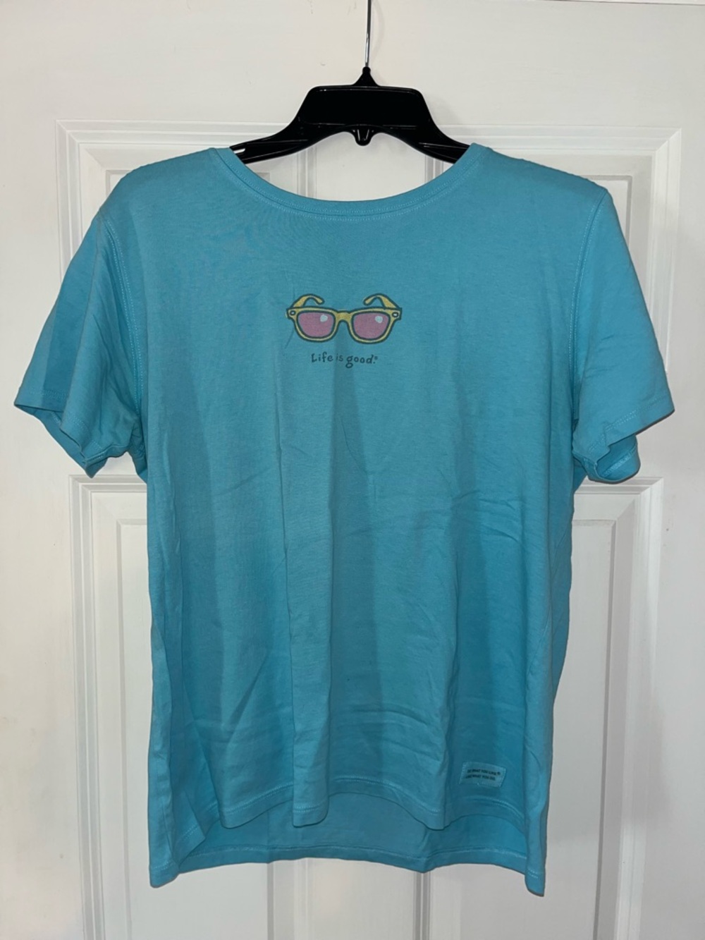 Life Is Good Blue Women's Tee